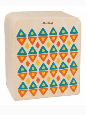 Plan Toys Rhythm Box II Wooden Cajon Drum